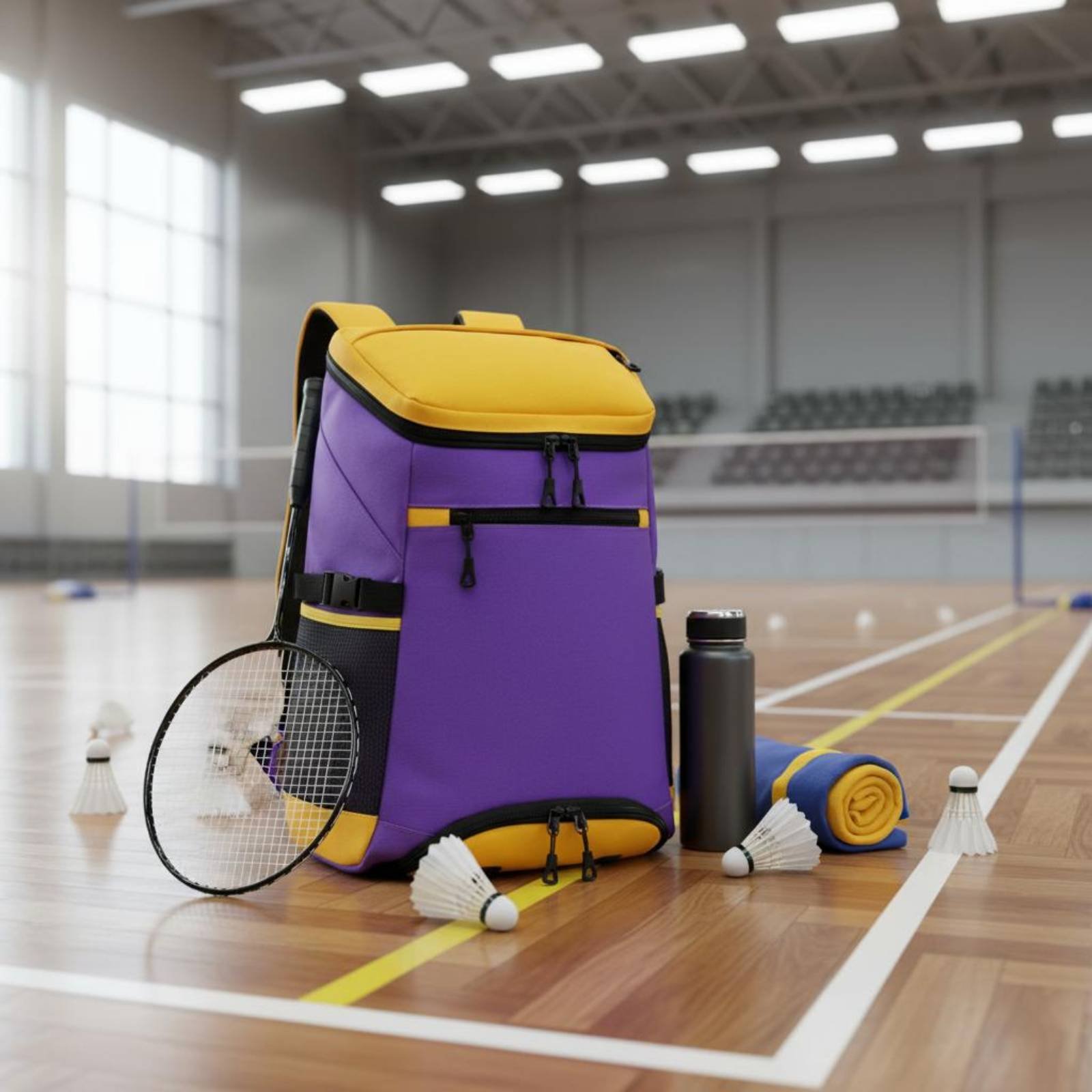 Badminton Badminton - Badmintonrugzak Racketrugzak met grote capaciteit Dubbele