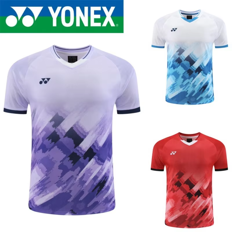 Badminton Yonex Original - YONEX Badmintonwedstrijduniformen Heren- en damestops met