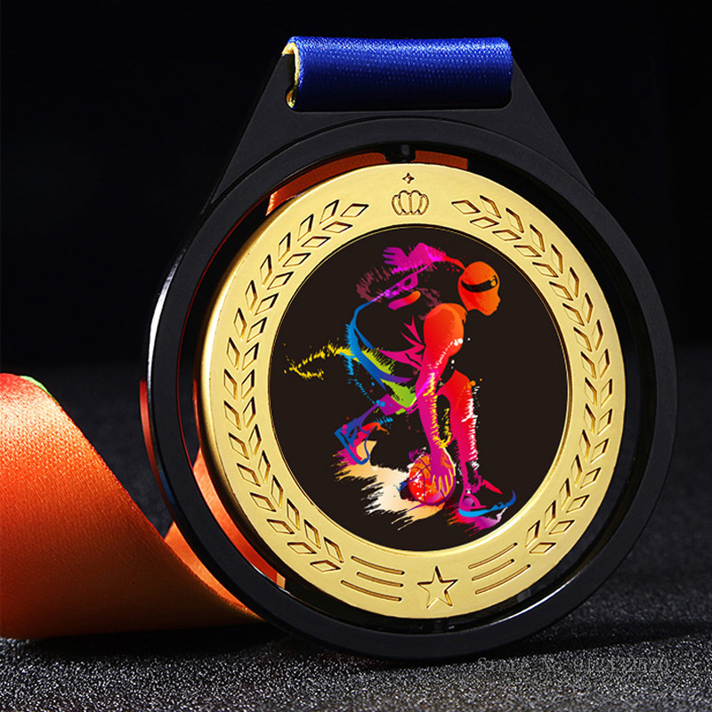 Badminton Cup - Metalen medaille kan worden aangepast, voor