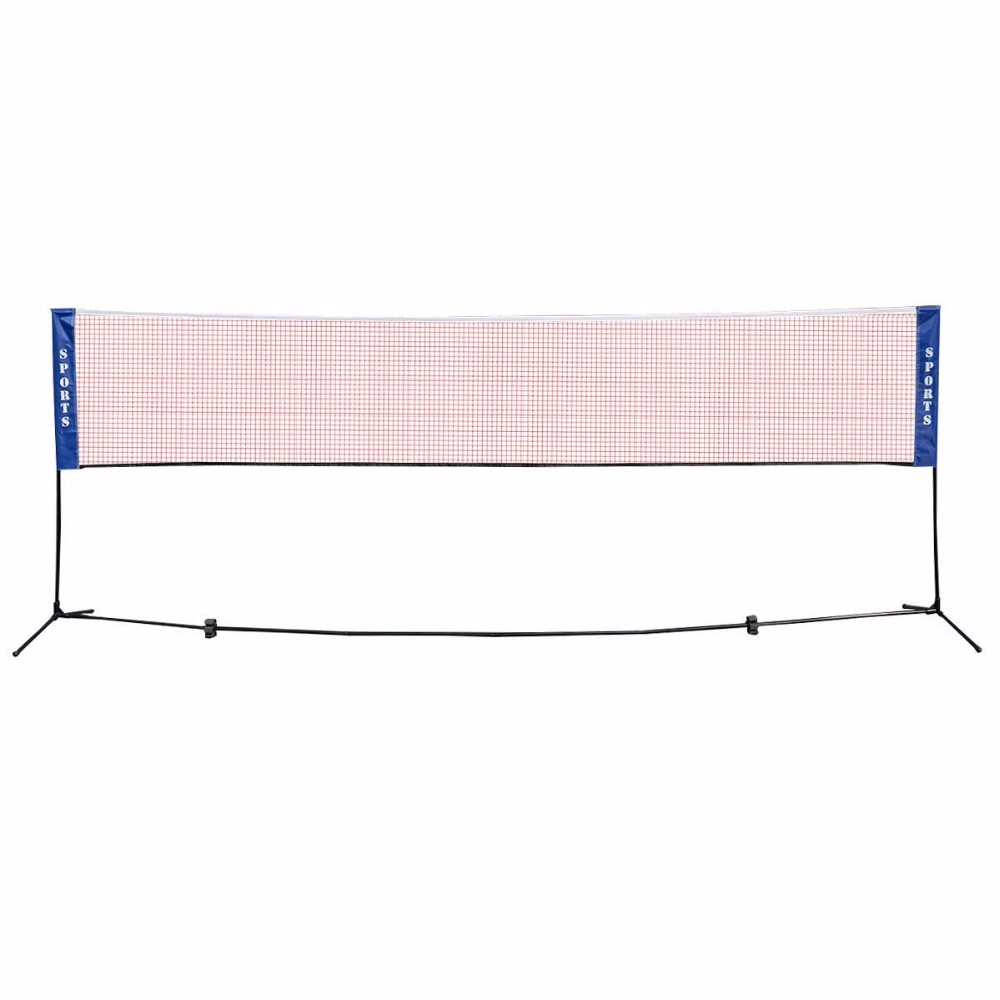 Badminton Badminton - Buitenbadmintonnetset, tennisdoelnet, opvouwbaar tennisnet, promotie verkoop