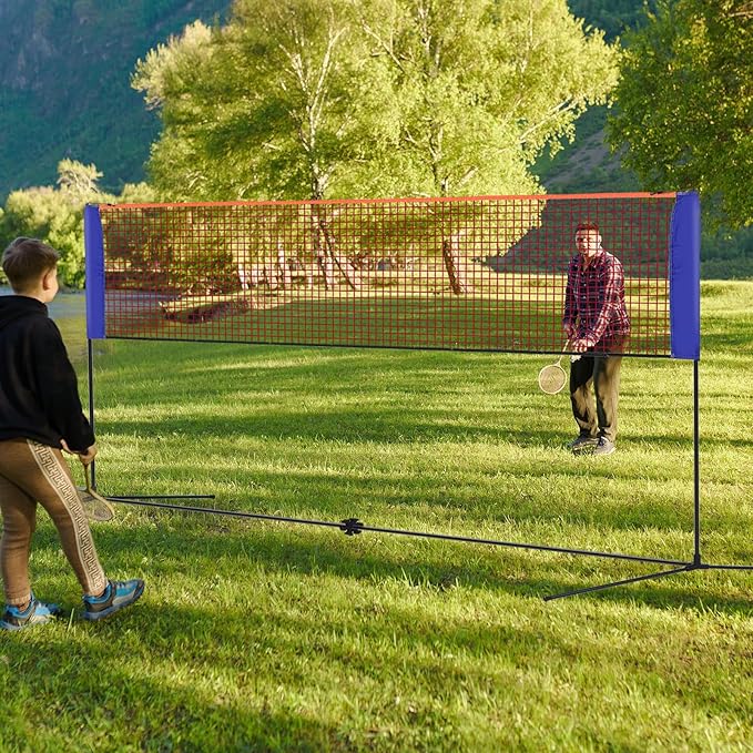 Draagbaar badmintonnet, klein  - Badminton Badminton recensie en prijs