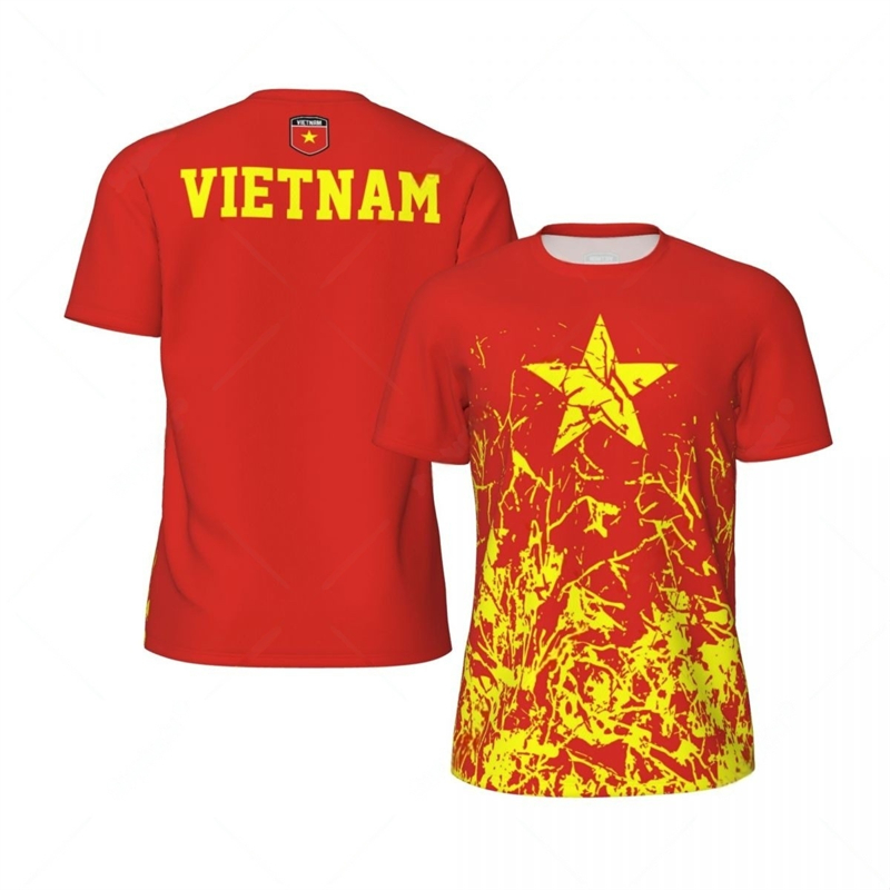 Vietnam Vlag Grafische Voetbal - Badminton Vietnam recensie en prijs