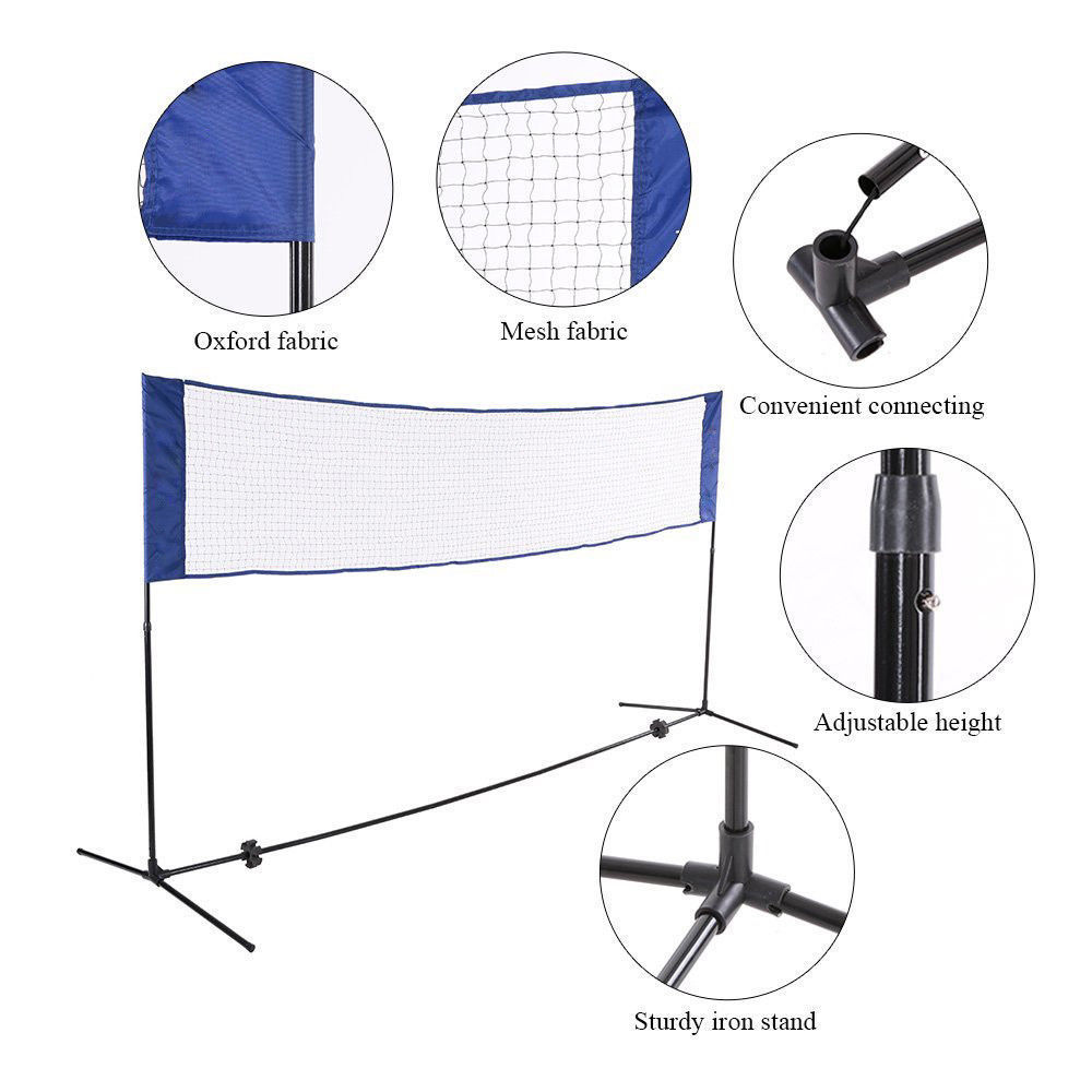 Buitenbadmintonnetset, tennisd - Badminton Badminton recensie en prijs