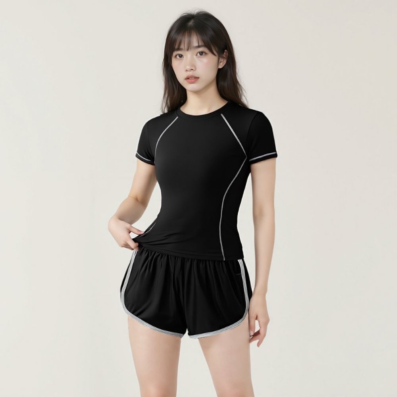 Dames Quick Dry Contrast Pipin - Badminton China recensie en prijs
