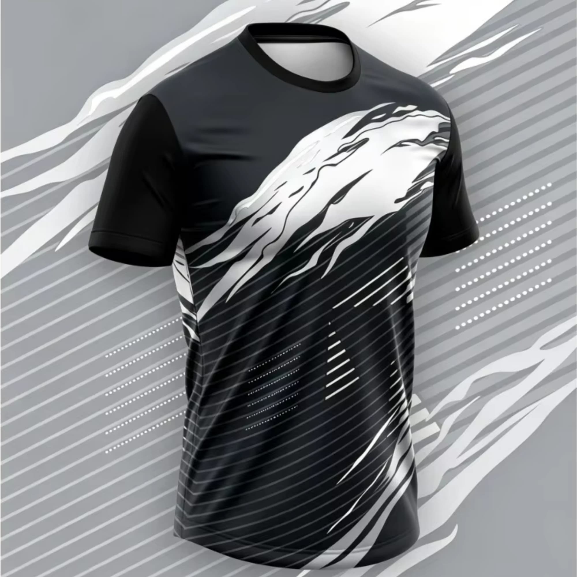 Eenvoudige mode 3D-print gym T - Badminton China recensie en prijs